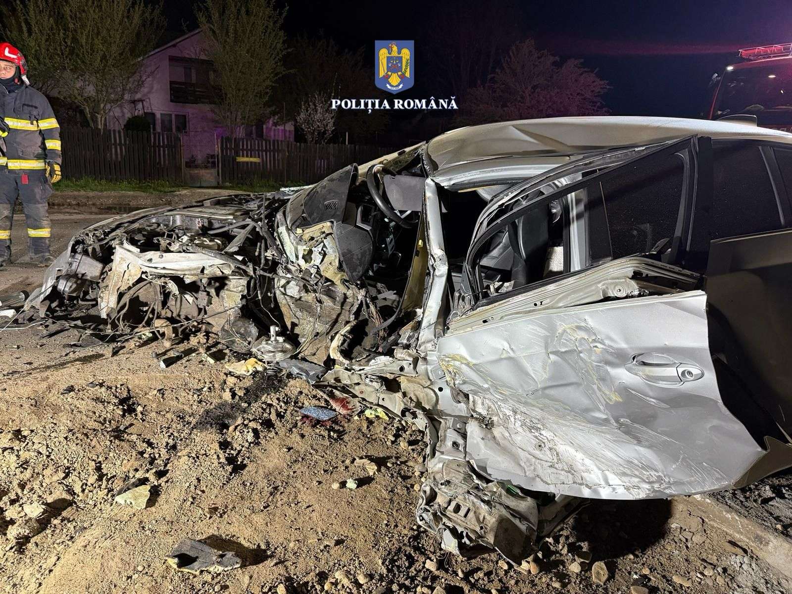 Accident violent la Priseaca! O persoană a ajuns la spital