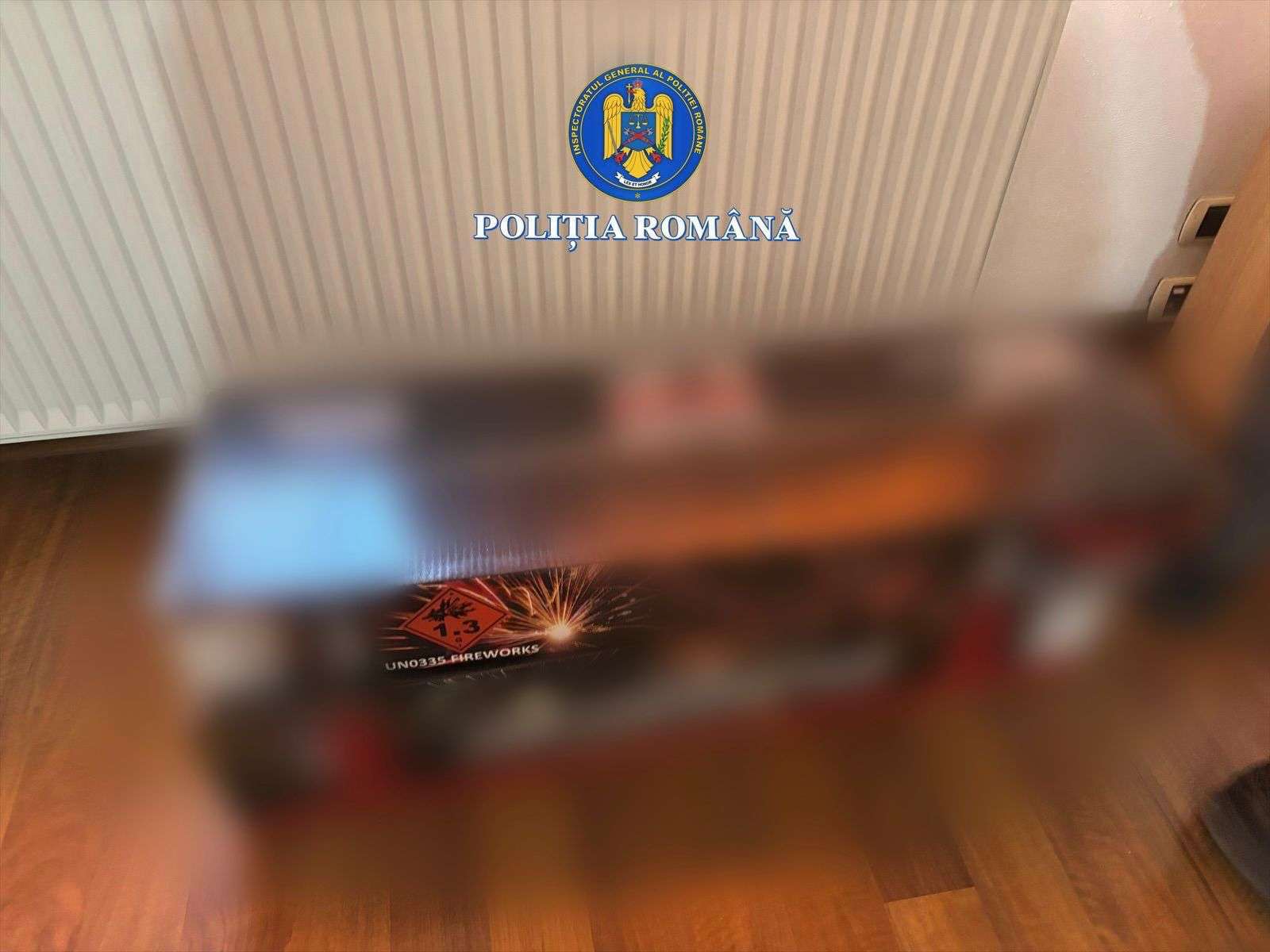 Depozit ilegal de artificii, scos la lumină: Aproape o tonă de materiale pirotehnice confiscată!