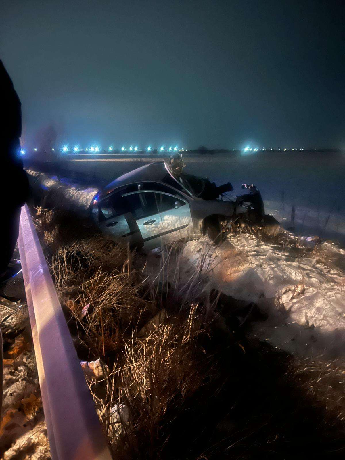 Noapte tragică la Potlogi: accident grav între două autoturisme, un tânăr și-a pierdut viața