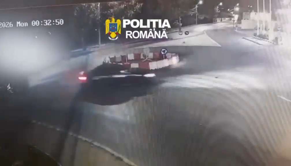 DRIFT LA MIEZUL NOPȚII, CU PERMISUL SUSPENDAT! TÂNĂR DE 22 DE ANI, „LUAT LA PURICAT” DE POLIȚIȘTII DIN TÂRGOVIȘTE