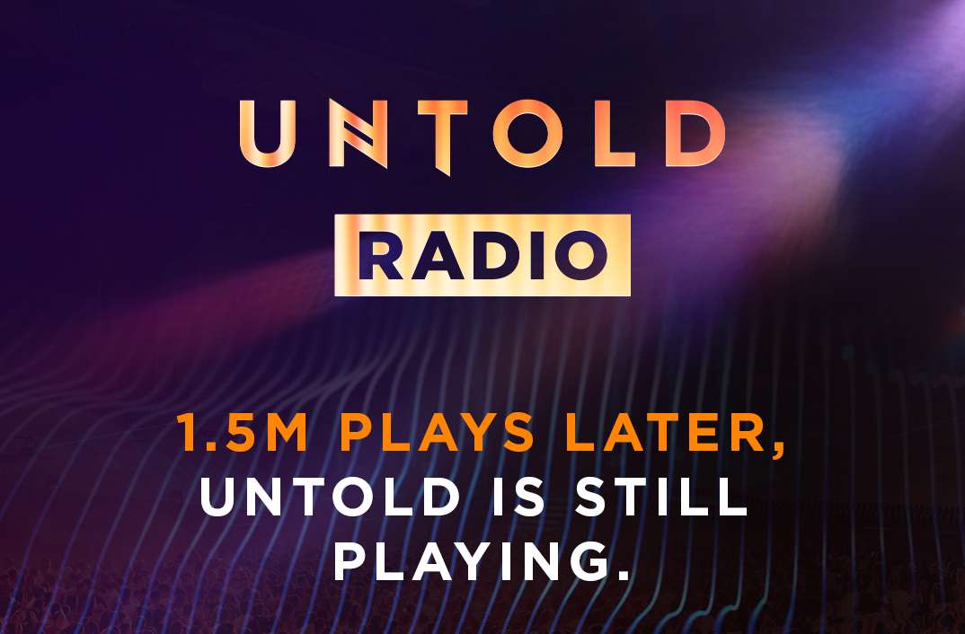UNTOLD RADIO trece granițele festivalului. Peste 1,5 milioane de ascultări în prima lună